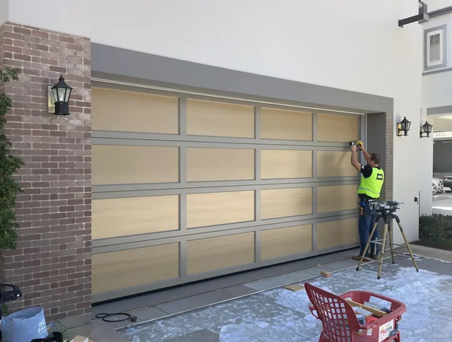 Garage door replacement service by Davie Garage Door Repair in Davie