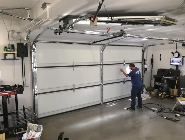 Professional garage door repair service by Davie Garage Door Repair in Davie