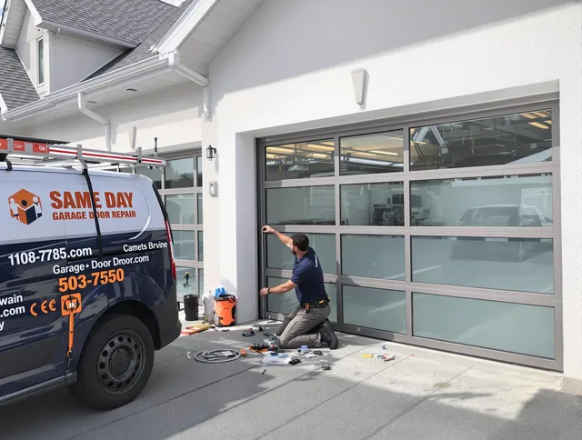 Same-day garage door repair service by Davie Garage Door Repair in Davie